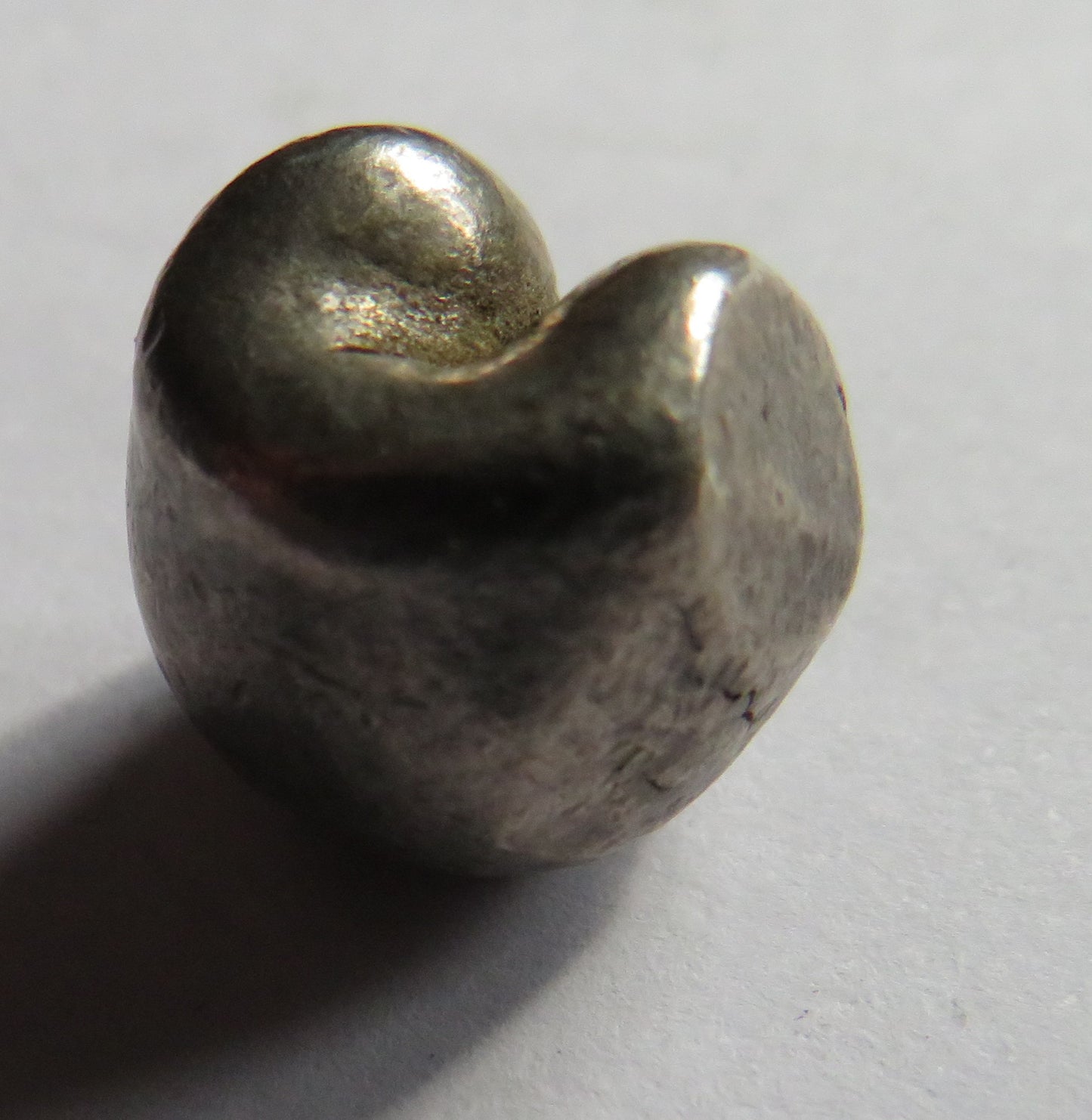 1782-1809 Siam Thailand Silver One Baht Bullet Money / Coin