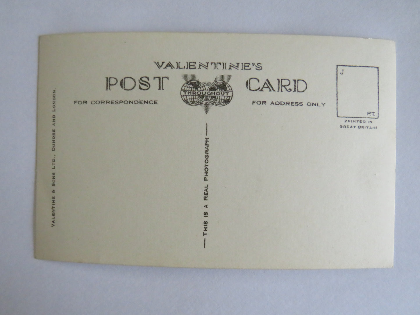 Vintage Aircraft Postcard of "Supermarine Spitfire"