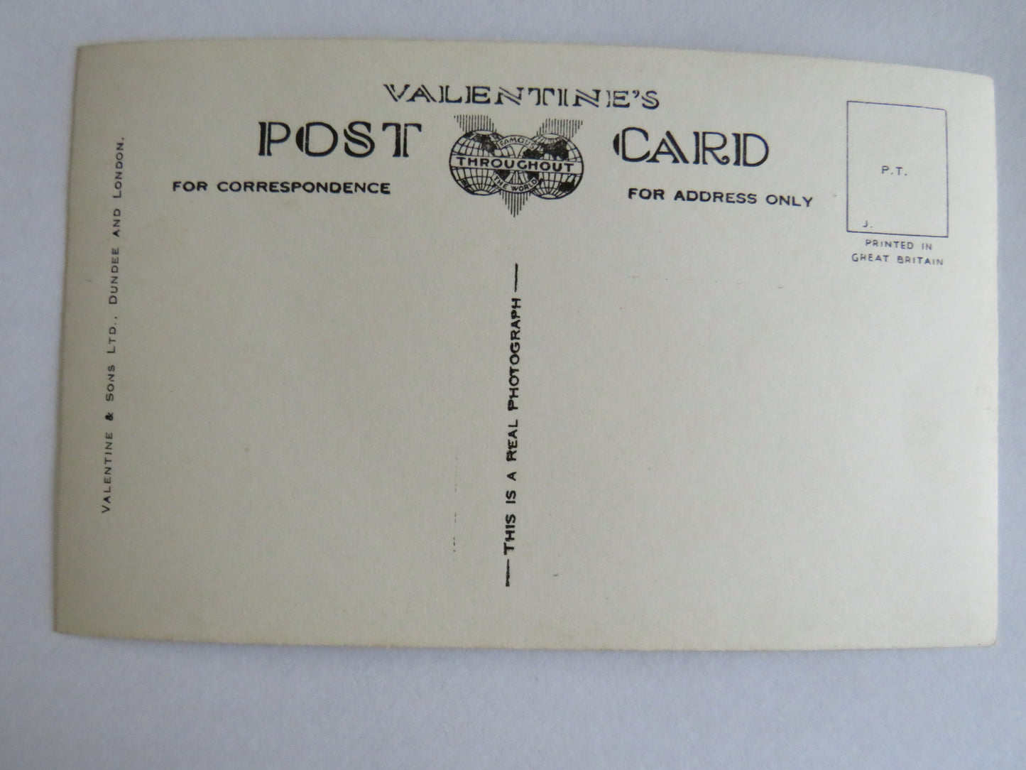 Vintage Aircraft Postcard of Military Hawker Hurricanes-Flying In Line