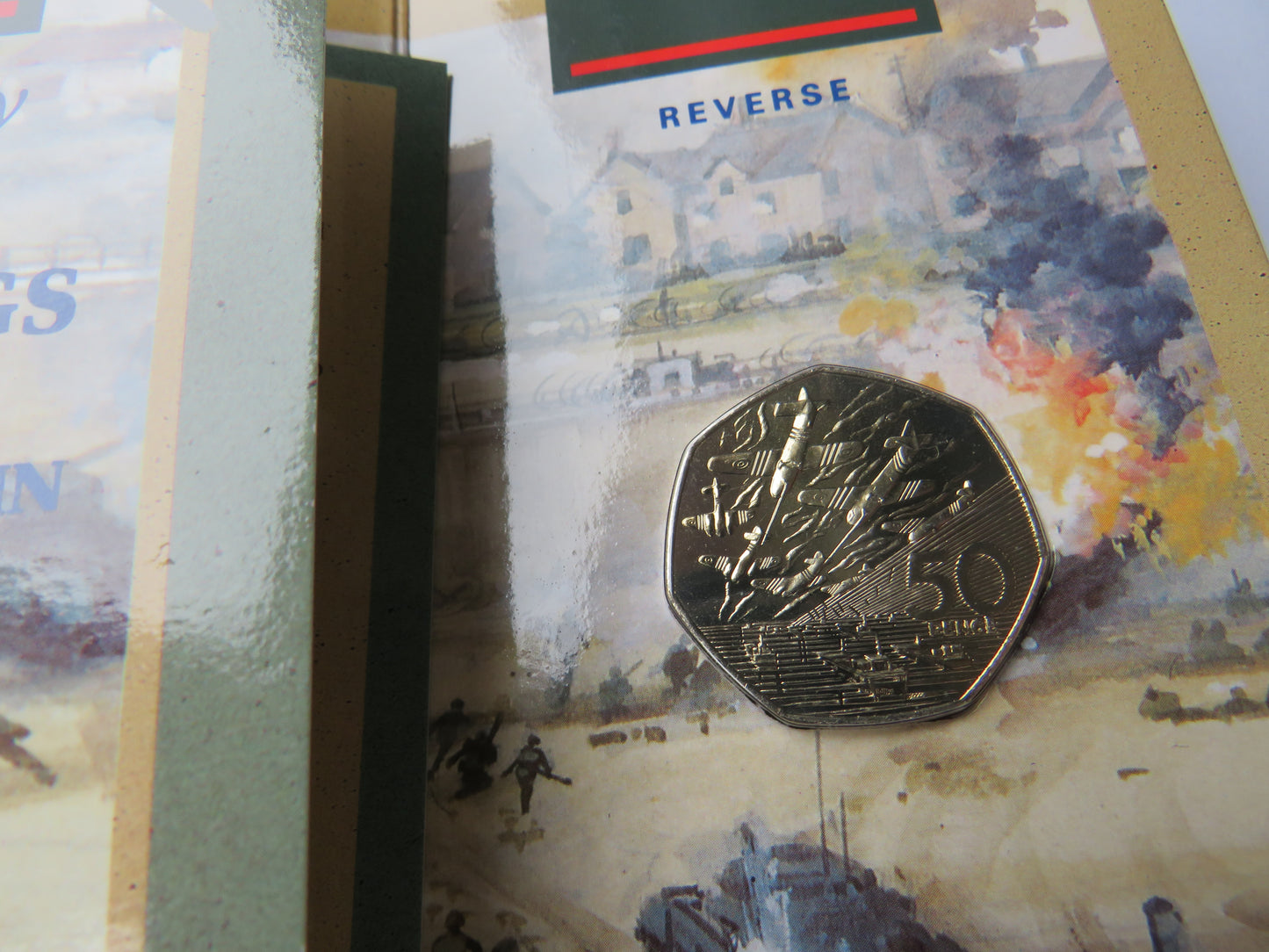 1994 D-Day Landings 50p Fifty Pence Coin In Presentation Pack