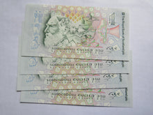 Load image into Gallery viewer, 4 x 1997 The Royal Bank of Scotland £1 Notes Alexander Graham Bell Consecutive Numbers

