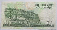 Load image into Gallery viewer, 1992 The Royal Bank of Scotland £1 Note European Summit
