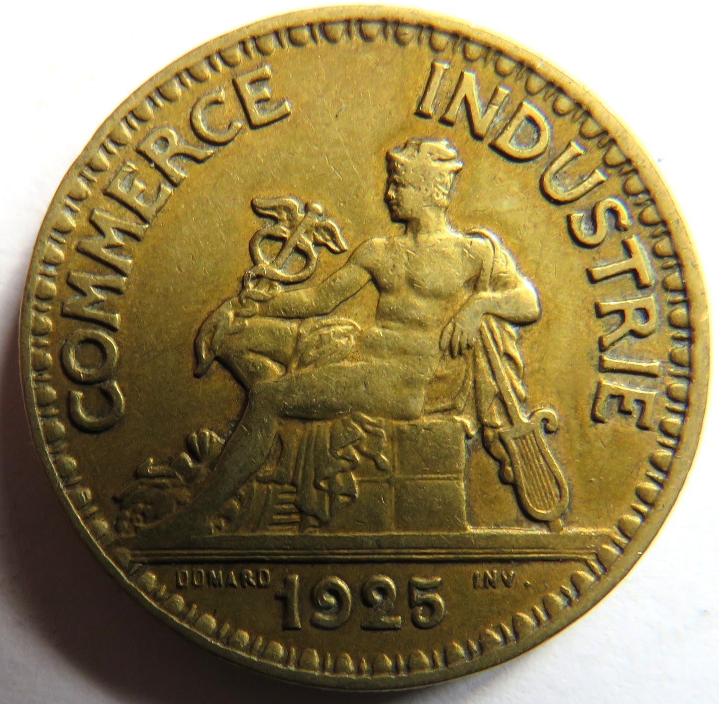 1925 France 2 Francs Coin