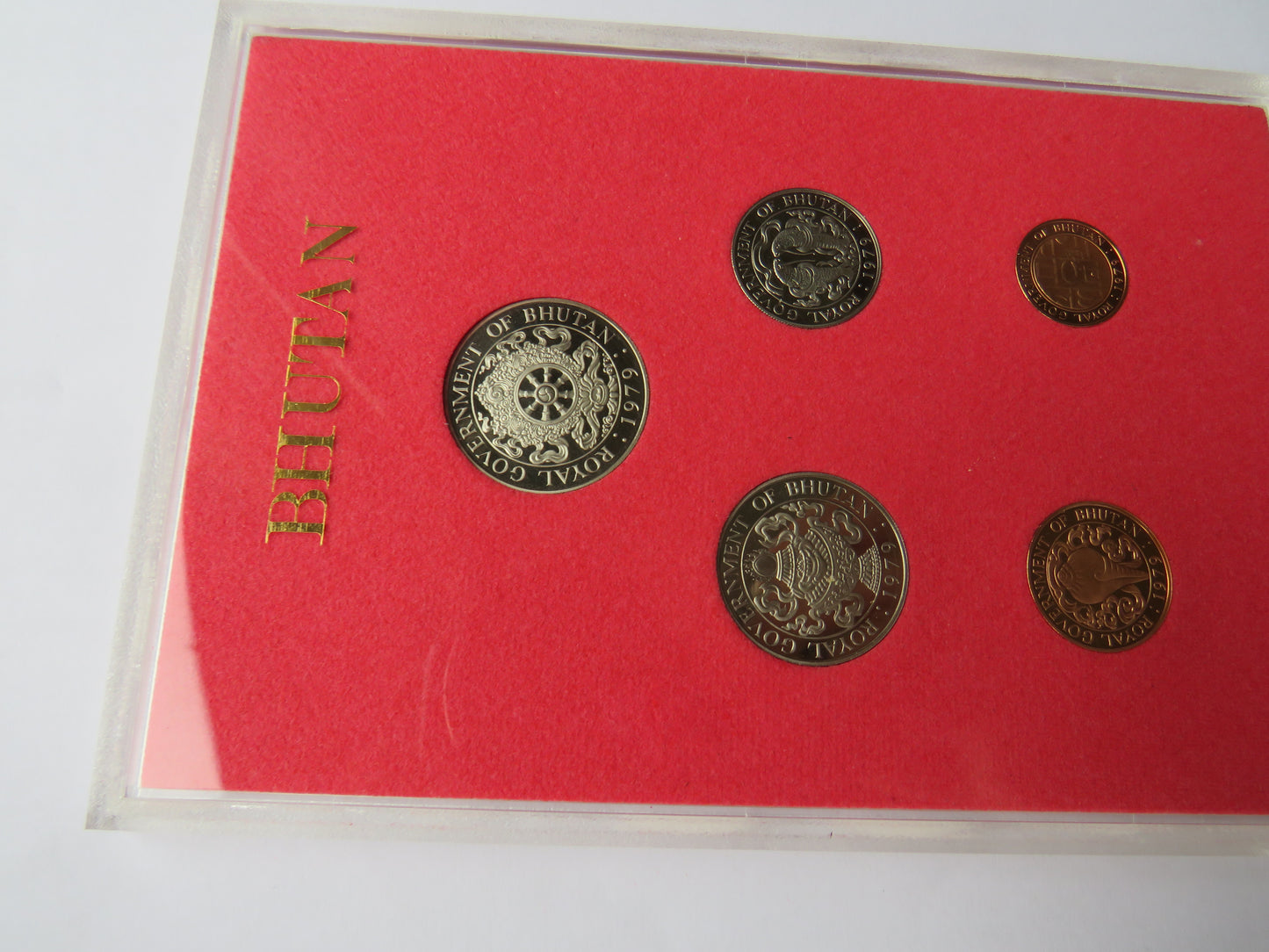 1979 Proof Coinage of the Royal Government of Bhutan Cased Coin Set
