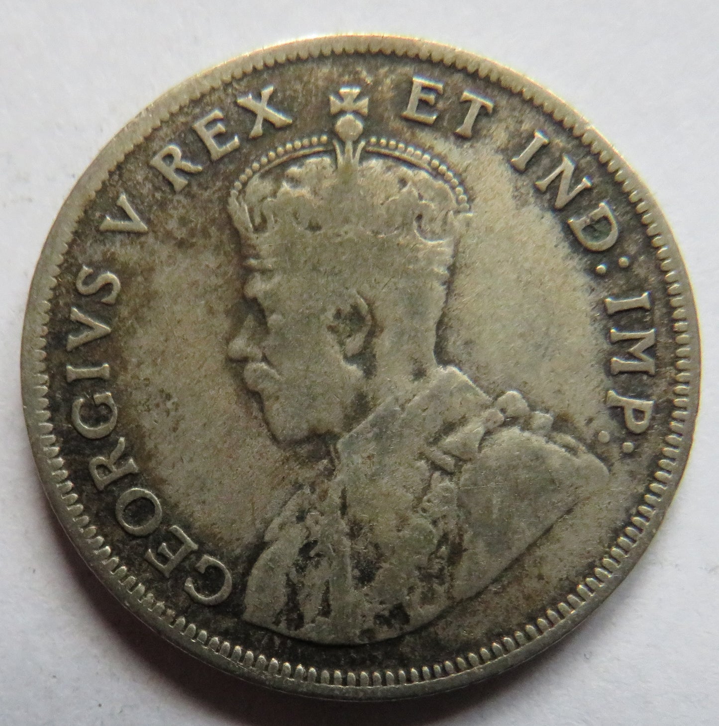 1922 King George V East Africa One Shilling Coin