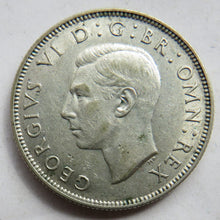 Load image into Gallery viewer, 1939 King George VI Silver Florin / Two Shillings Coin In Higher Grade
