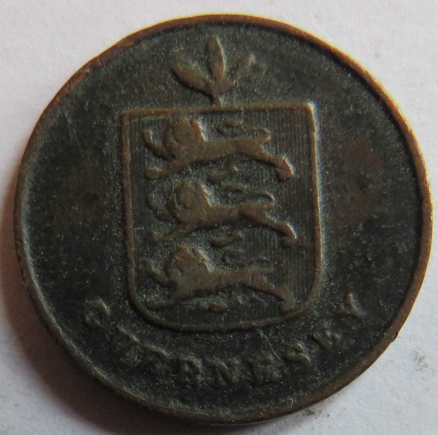 1830 Guernsey One Double Coin