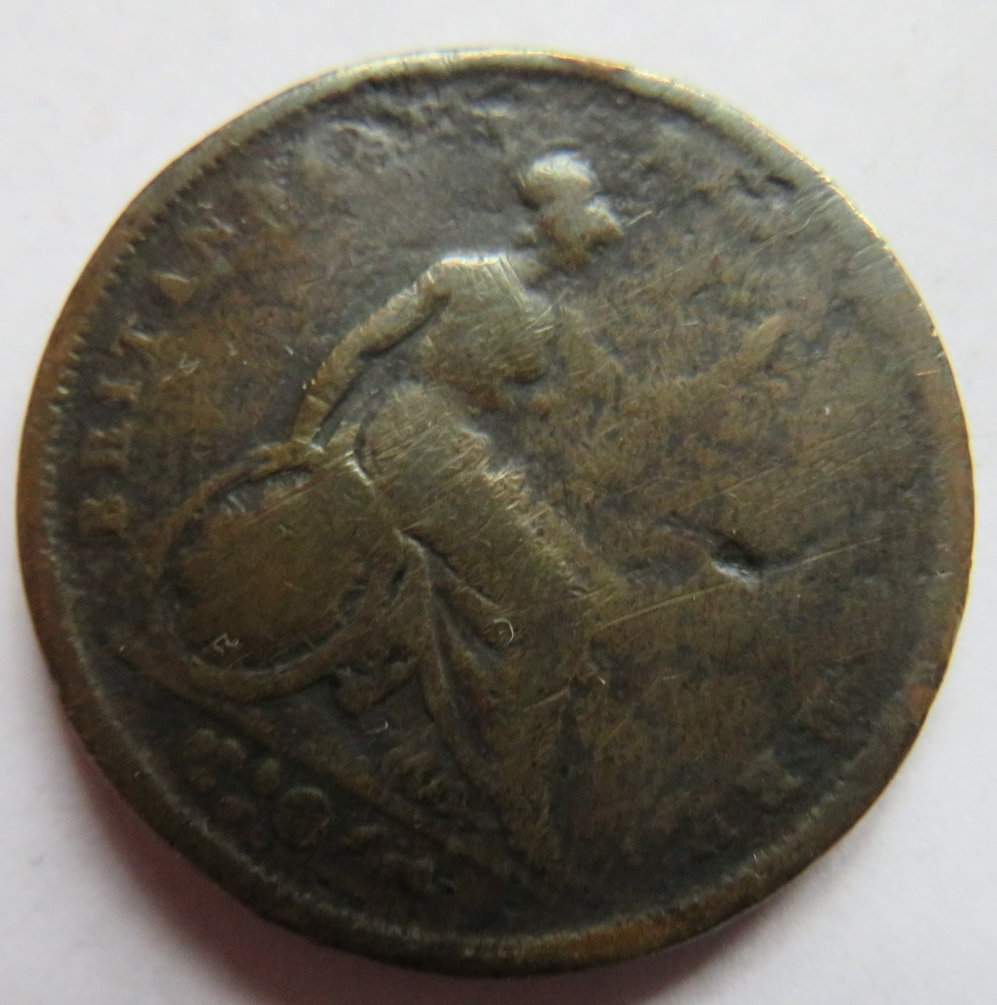 1831 King William IV One Penny Coin - Great Britain