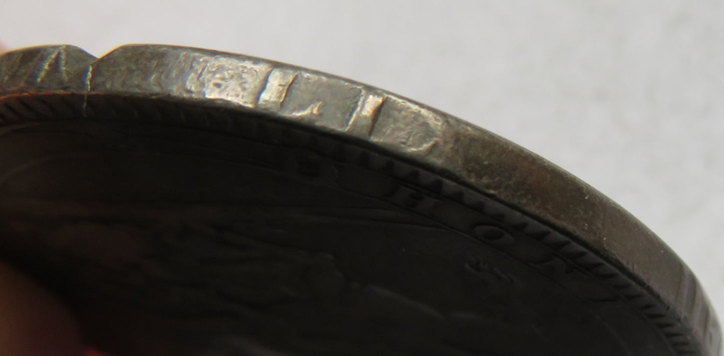 1819 LIX King George IIII Silver Crown Coin - Great Britain