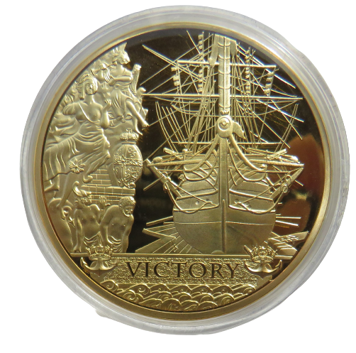 250th Anniversary of HMS Victory' Commemorative Strike Coin / Medal