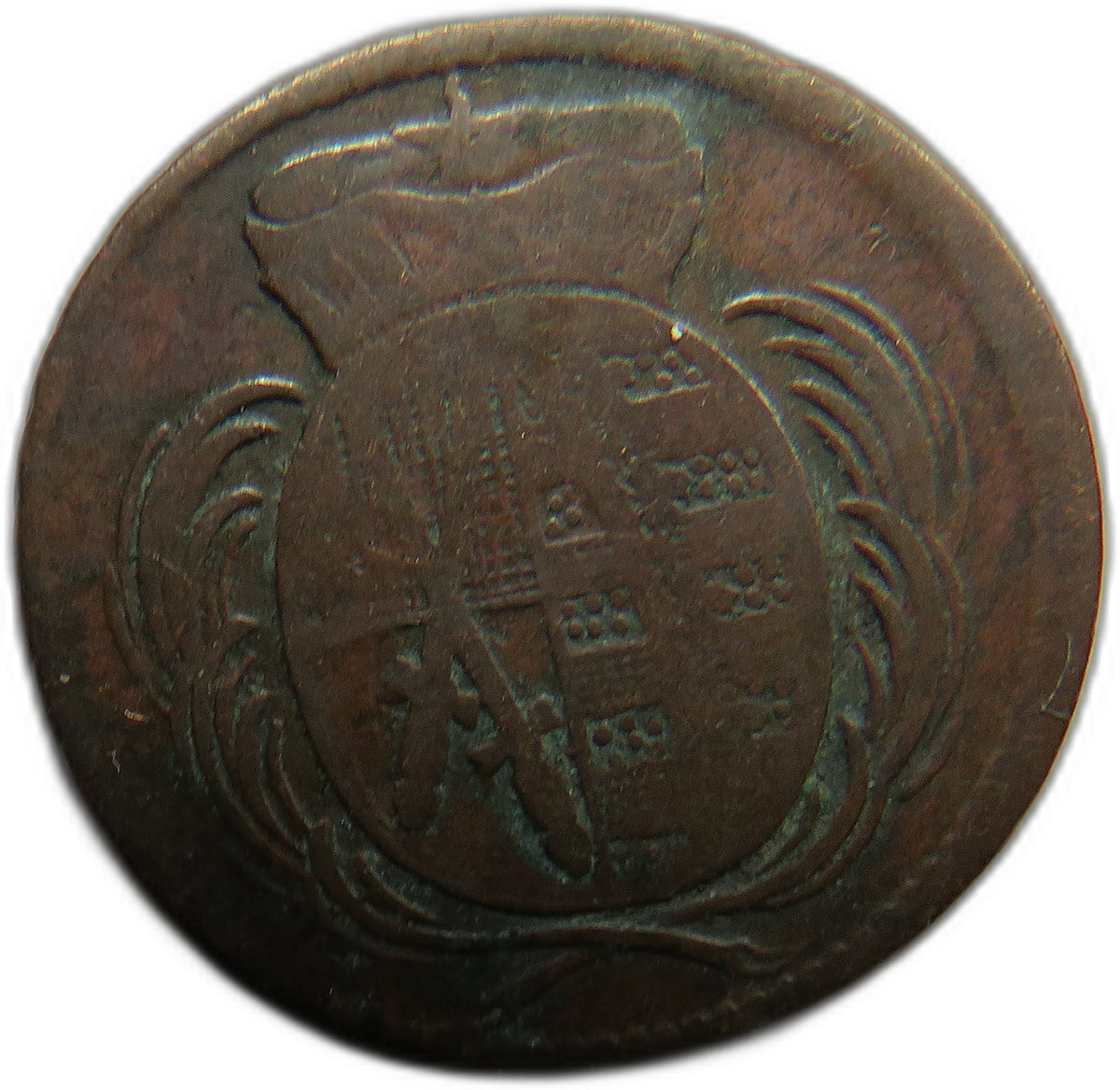 1775-C German States Saxony Albertine One Pfennig Coin