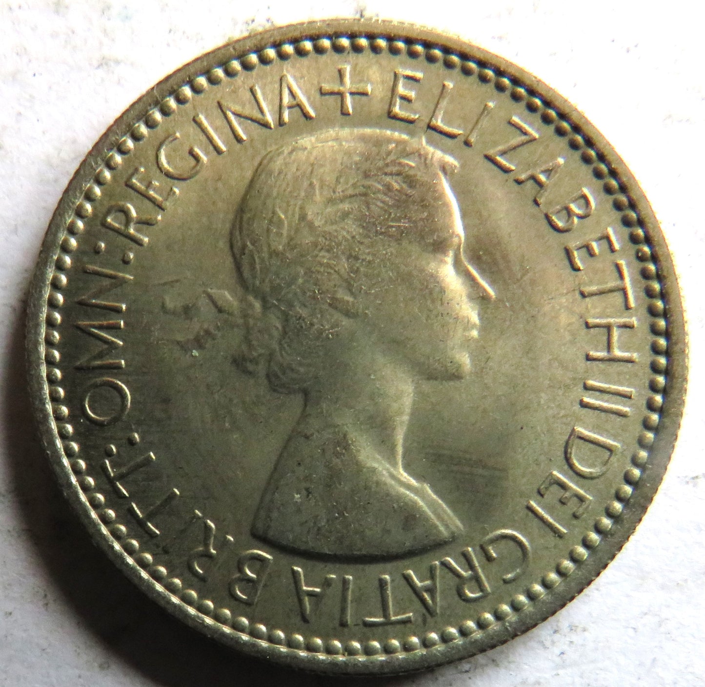 1953 Queen Elizabeth II (Scottish) One Shilling Coin In High Grade