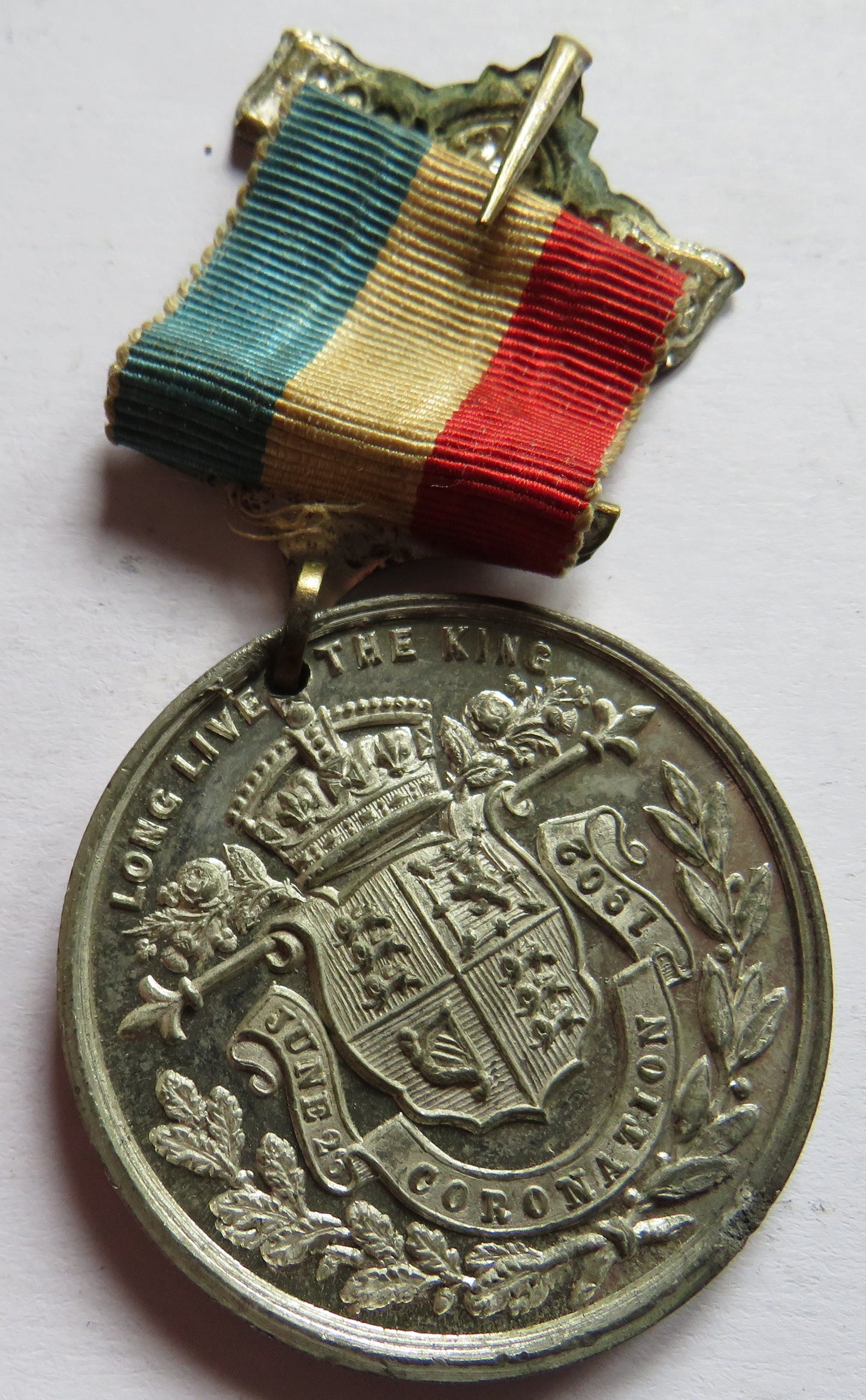 1902 King Edward VII Coronation Medal