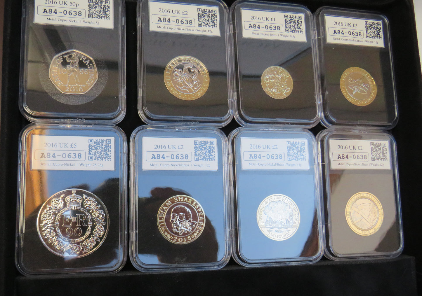 The 2016 Datestamp United Kingdom Specimen Year Set