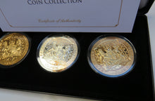 Load image into Gallery viewer, 2018 The Queen&#39;s Sapphire Coronation Coin Collection Falkland Islands
