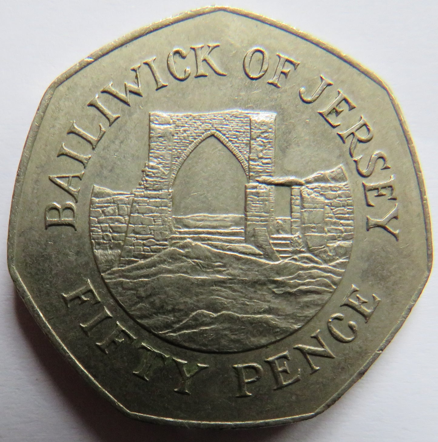 1987 Jersey 50p Fifty Pence Coin