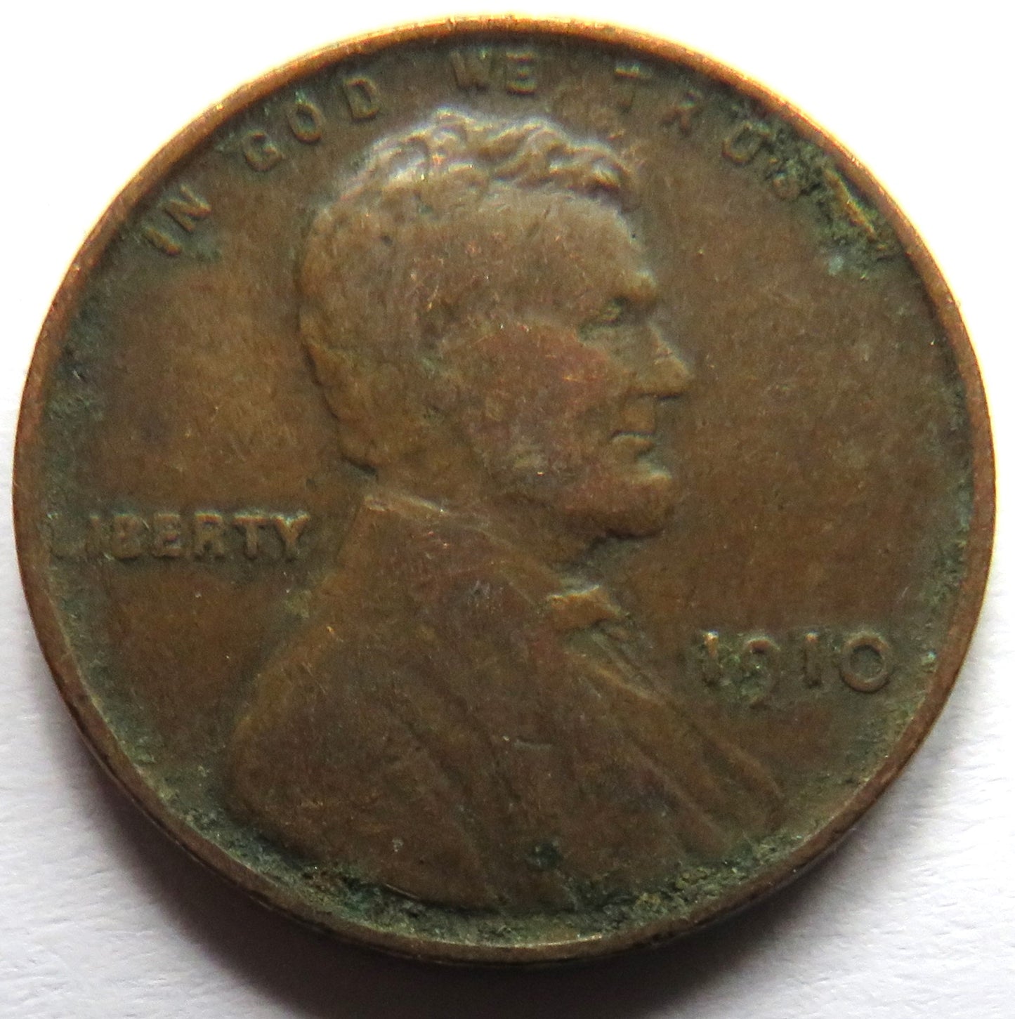 1910 USA Lincoln One Cent Coin