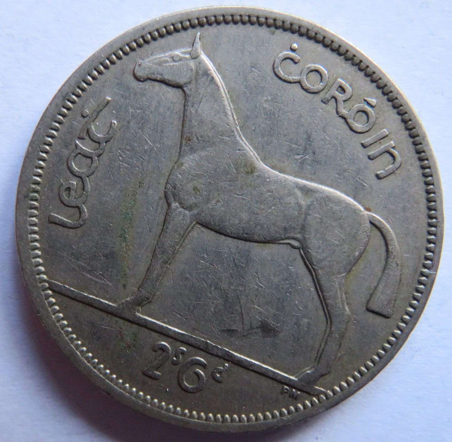 1955 Ireland Eire Halfcrown Coin