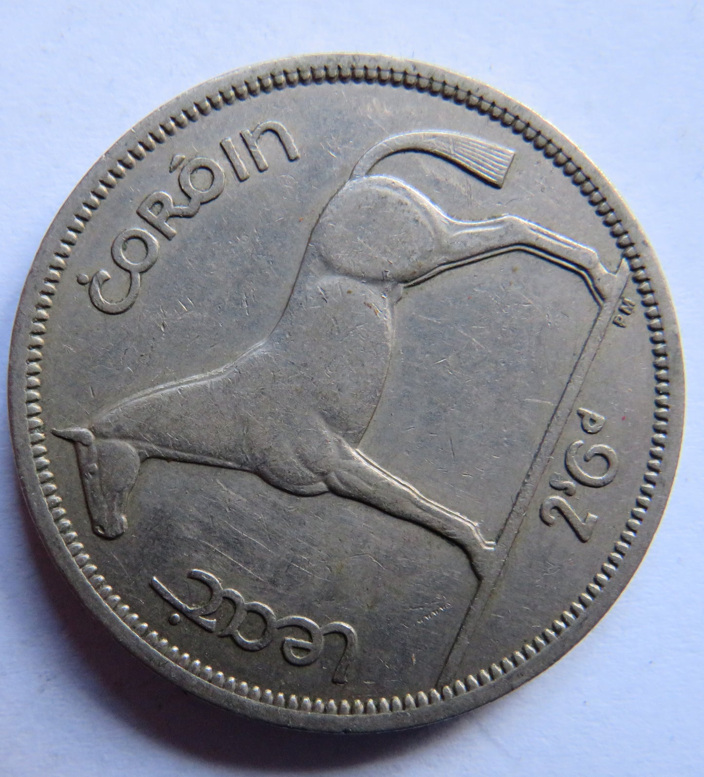 1962 Ireland Eire Halfcrown Coin