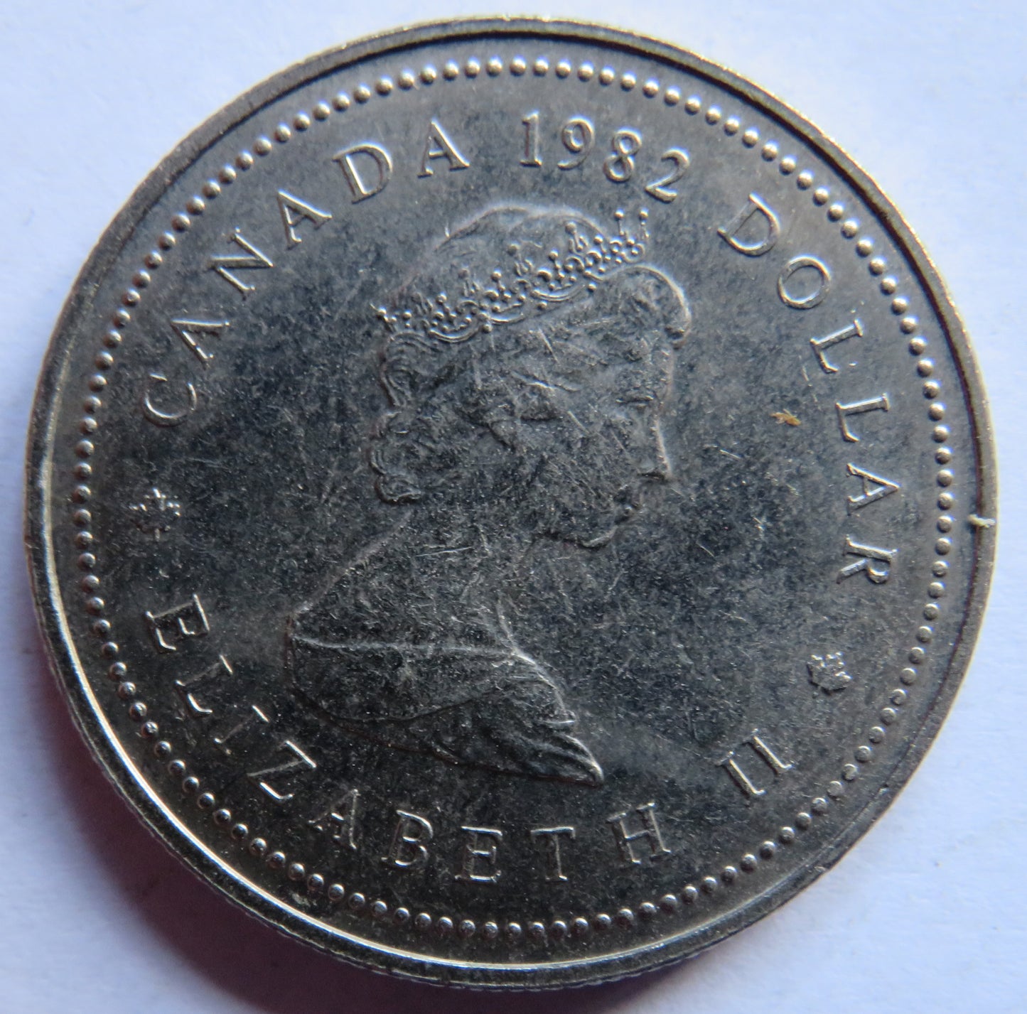 1982 Canada $1 One Dollar Coin