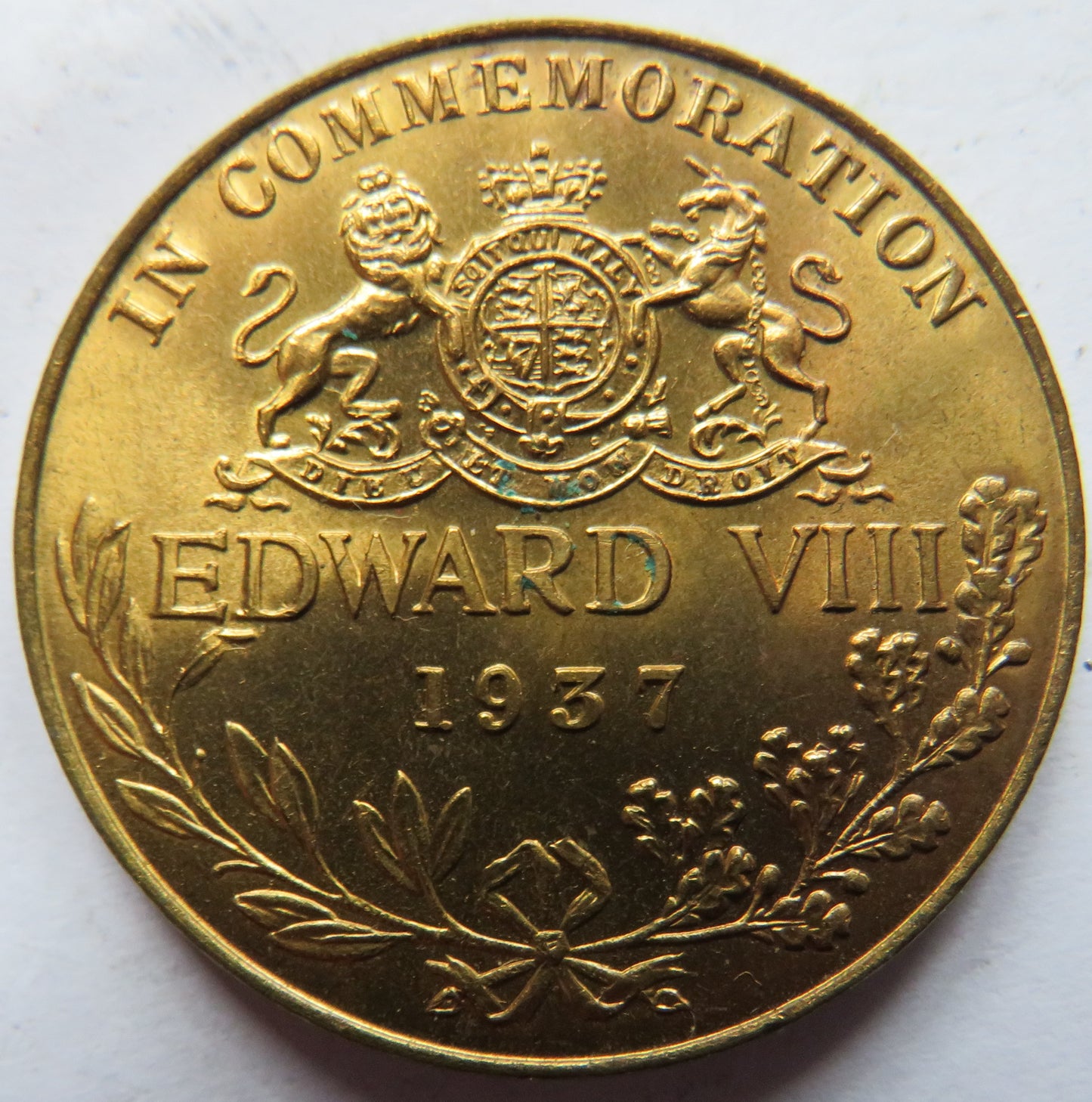1937 King Edward VIII Coronation Medal