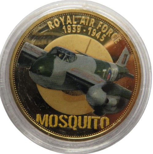 2020 Guernsey Fifty Pence Coin -1939-1945 Royal Airforce Mosquito