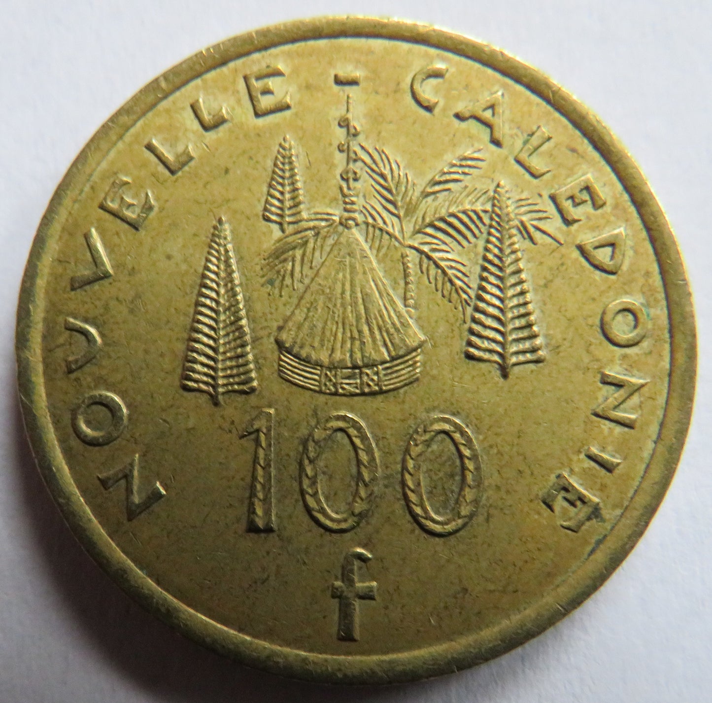 2009 New Caledonia 100 Francs Coin