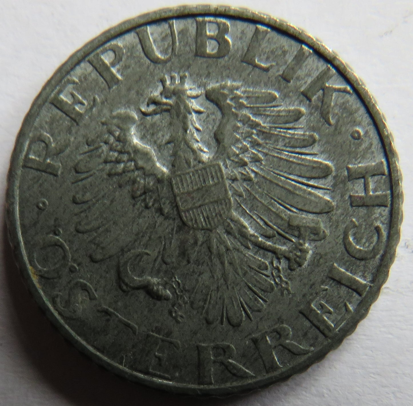 1953 Austria 5 Groschen Coin