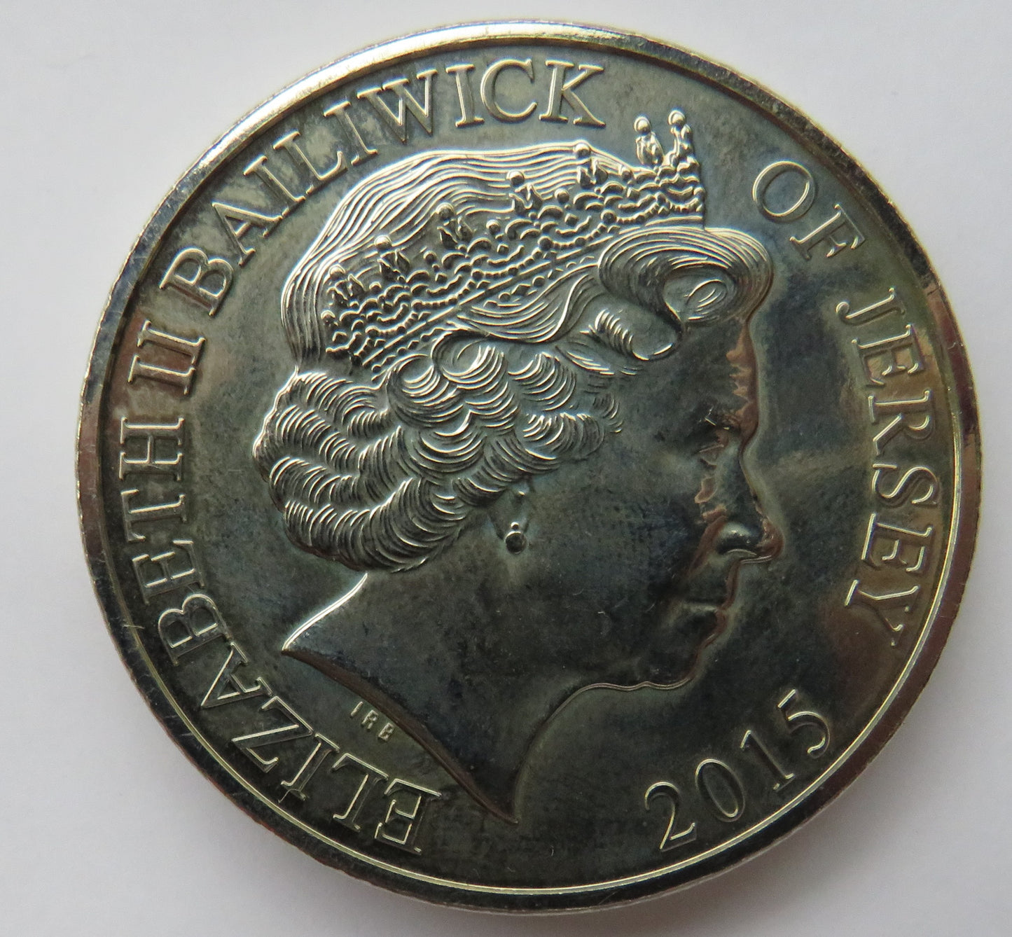 2015 Jersey £5 Coin - Long To Reign Over Us