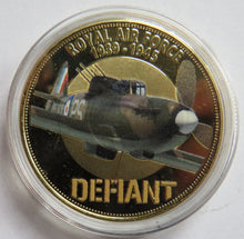 Load image into Gallery viewer, 2020 Isle of Man Crown Coin -1939-1945 Royal Airforce Defiant
