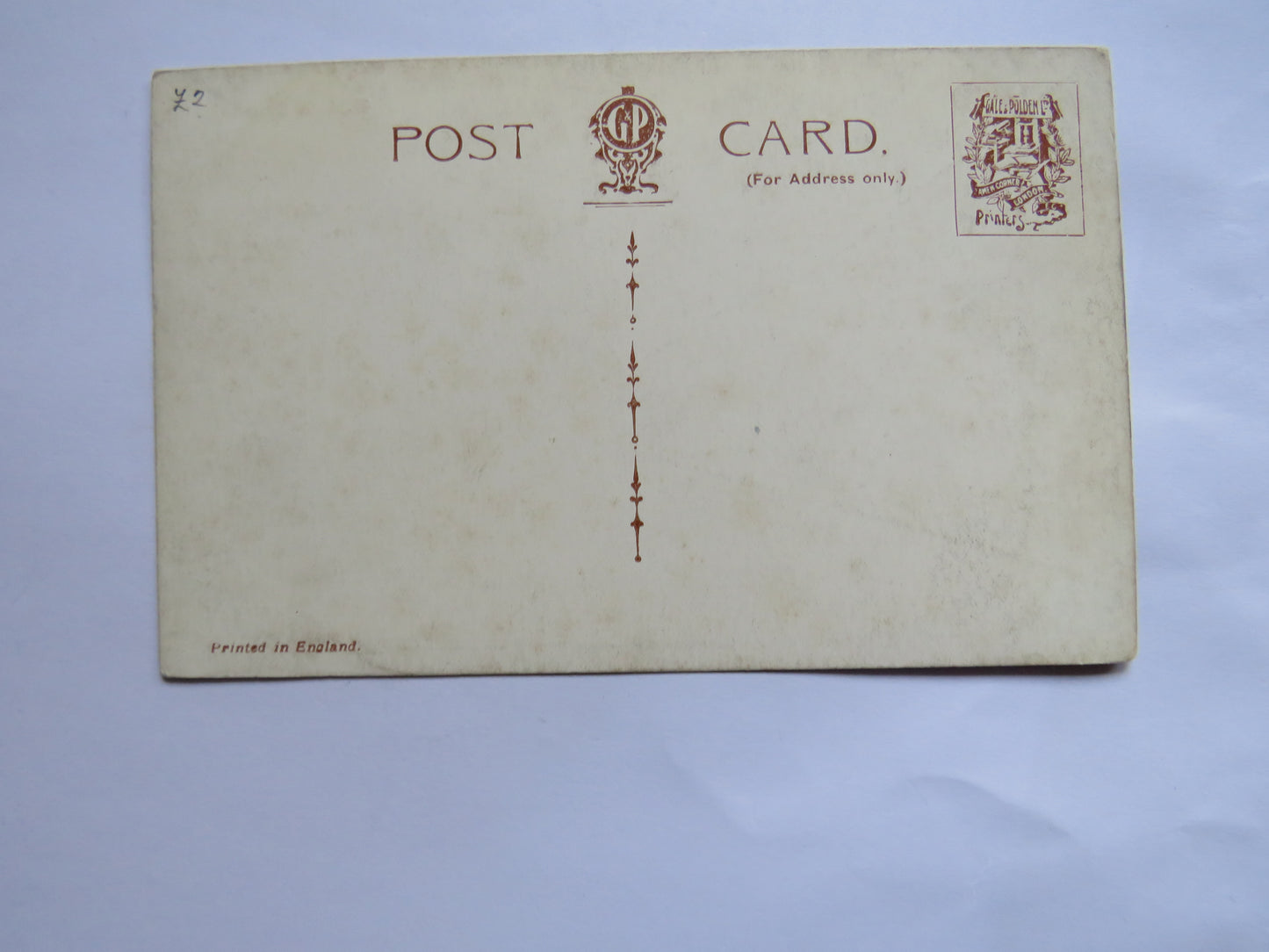 Vintage Warship Postcard of H.M.S. HMS "Britannia"