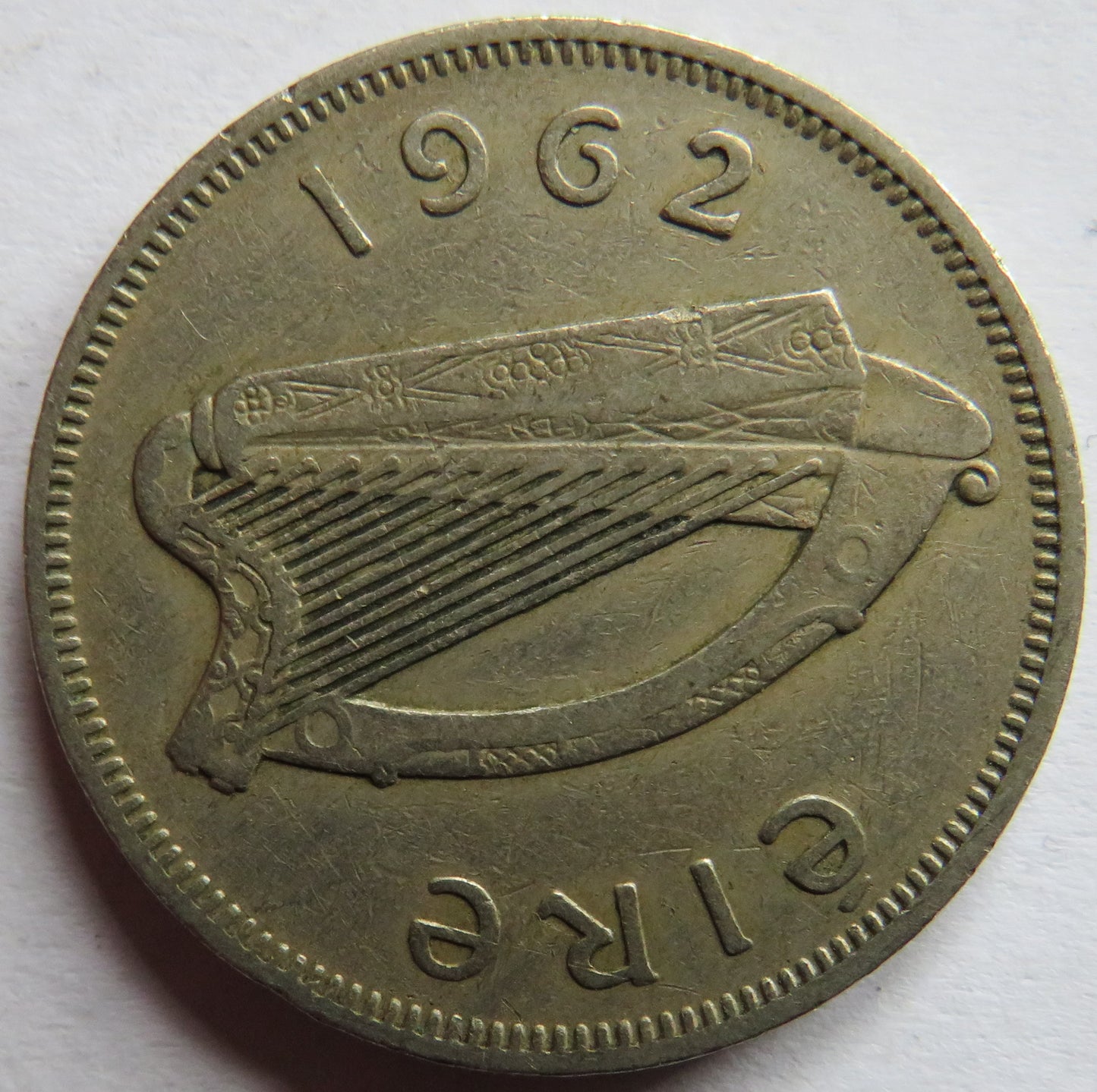 1962 Ireland Eire Florin / 2 Shillings Coin