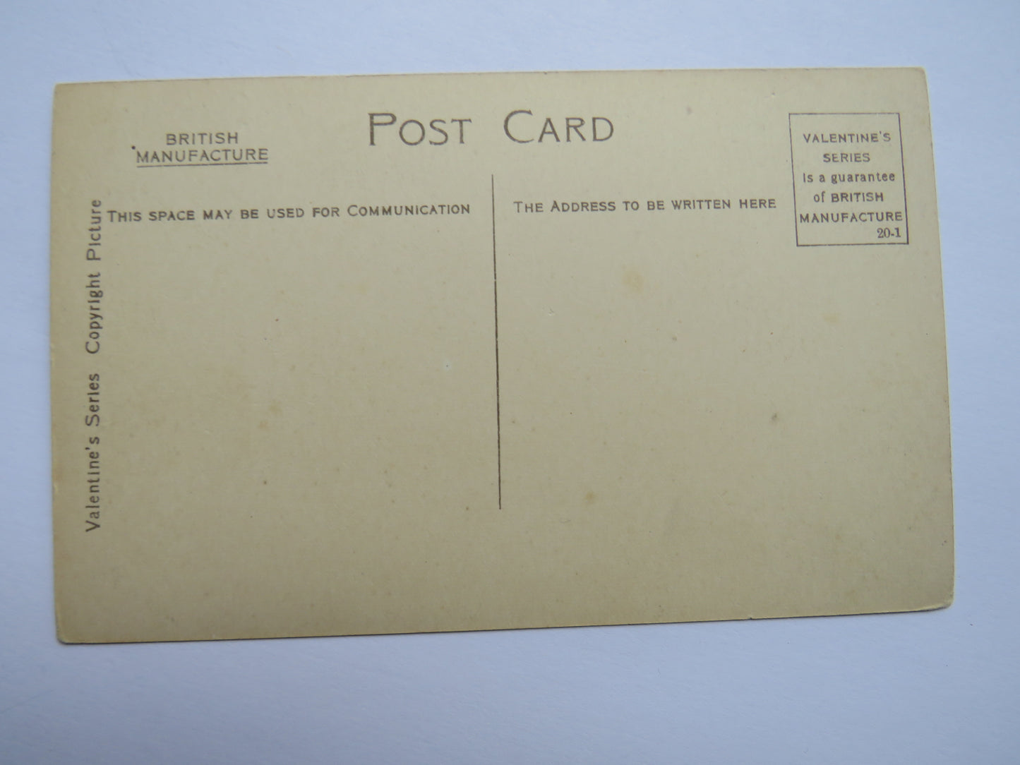 Vintage Postcard of State Departments, Ludlow Castle