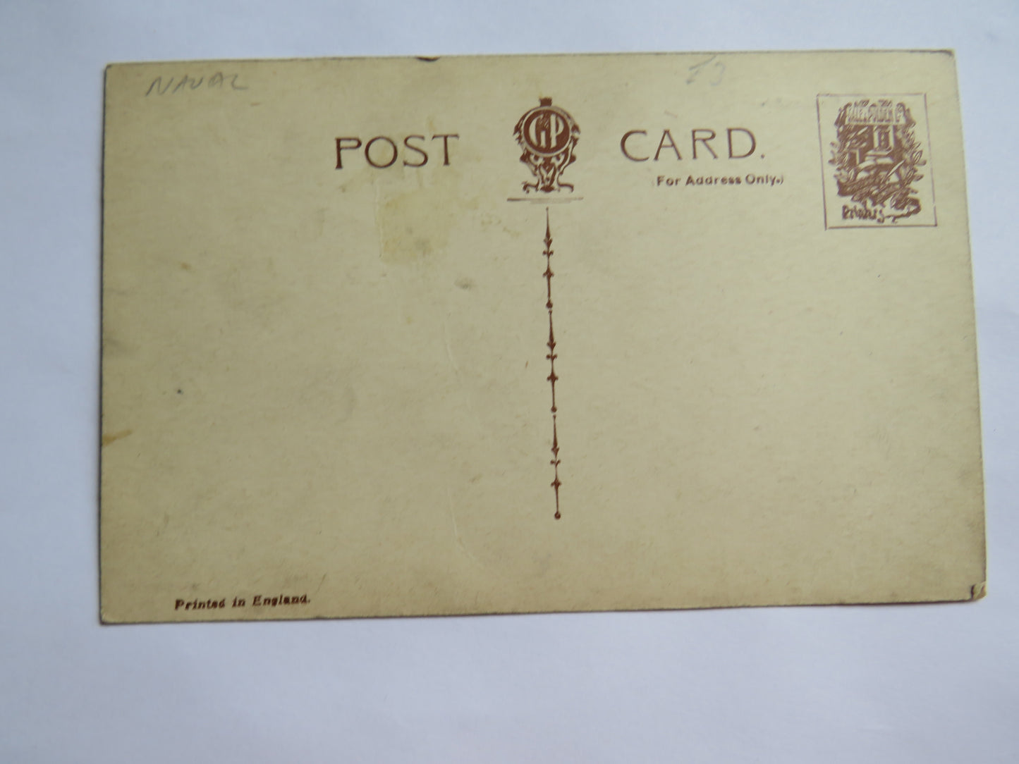 Vintage Warship Postcard of H.M.S / HMS Cochrane