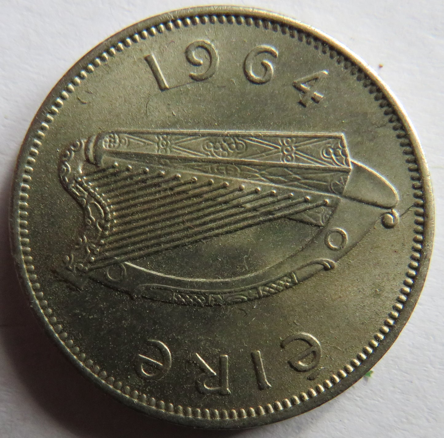 1964 Ireland Eire Sixpence Coin