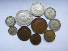 Load image into Gallery viewer, 1937 King George VI 10 Coin Year Set Halfcrown - Farthing Great Britain
