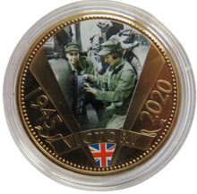 Load image into Gallery viewer, 2020 Jersey 50p Coin Commemorating WWII Victory 1945-2020
