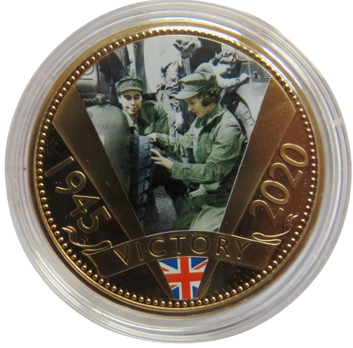 2020 Jersey 50p Coin Commemorating WWII Victory 1945-2020