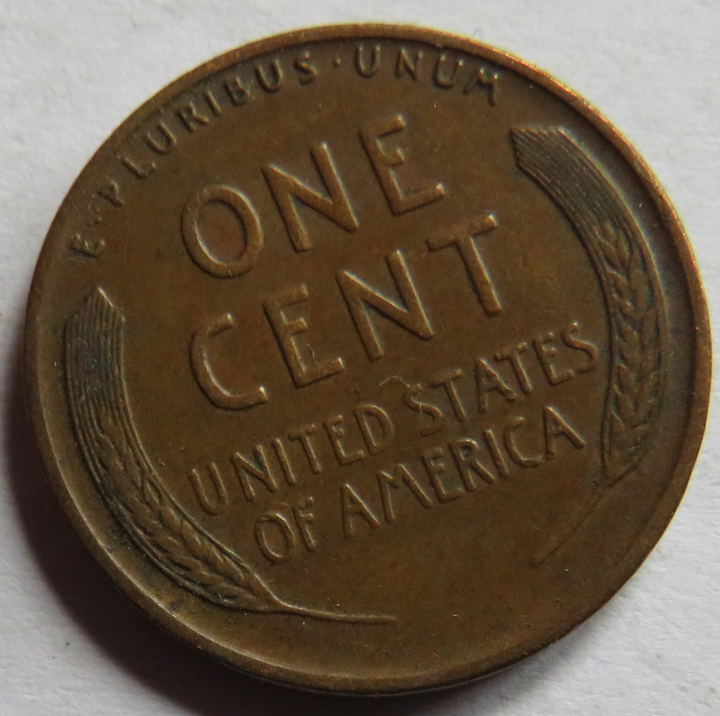 1942-D USA Lincoln One Cent Coin