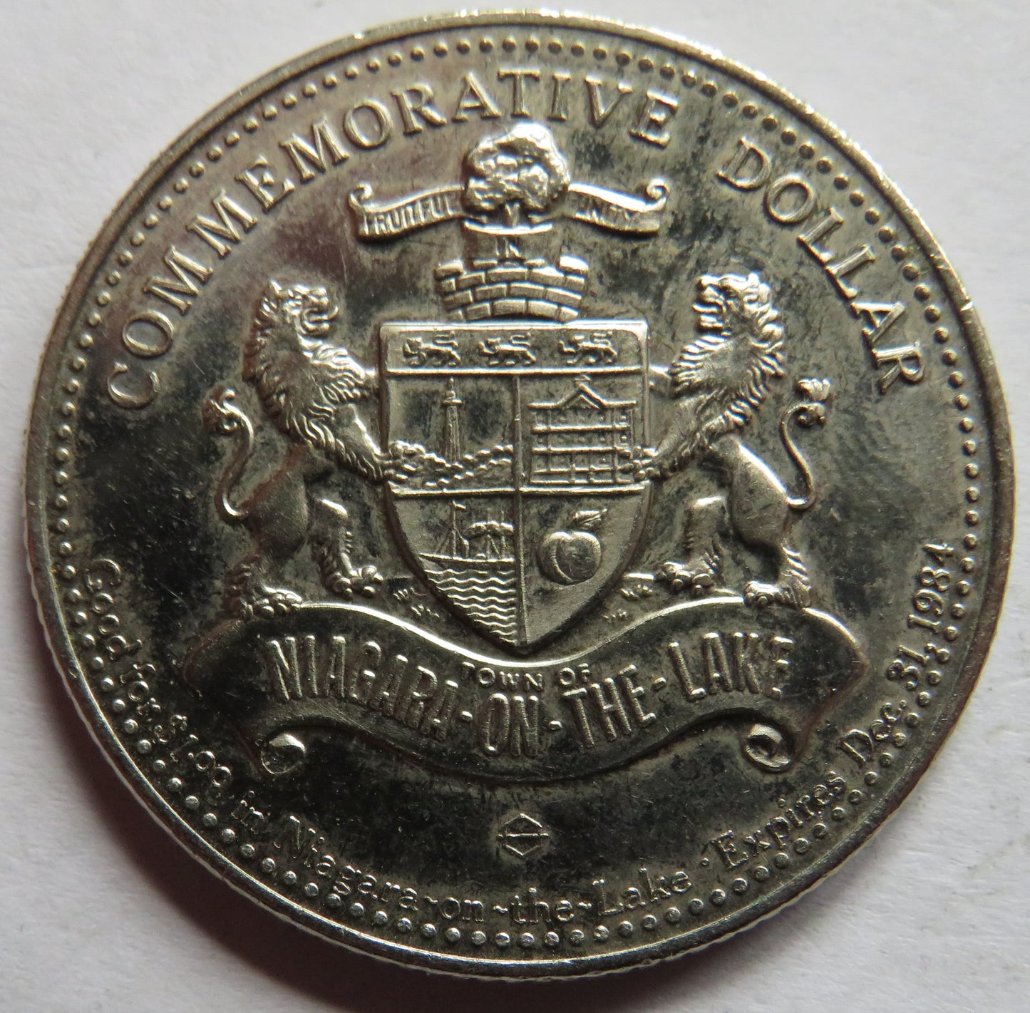 Niagara-On-The-Lake Chamber of Commerce Commemorative Dollar Coin