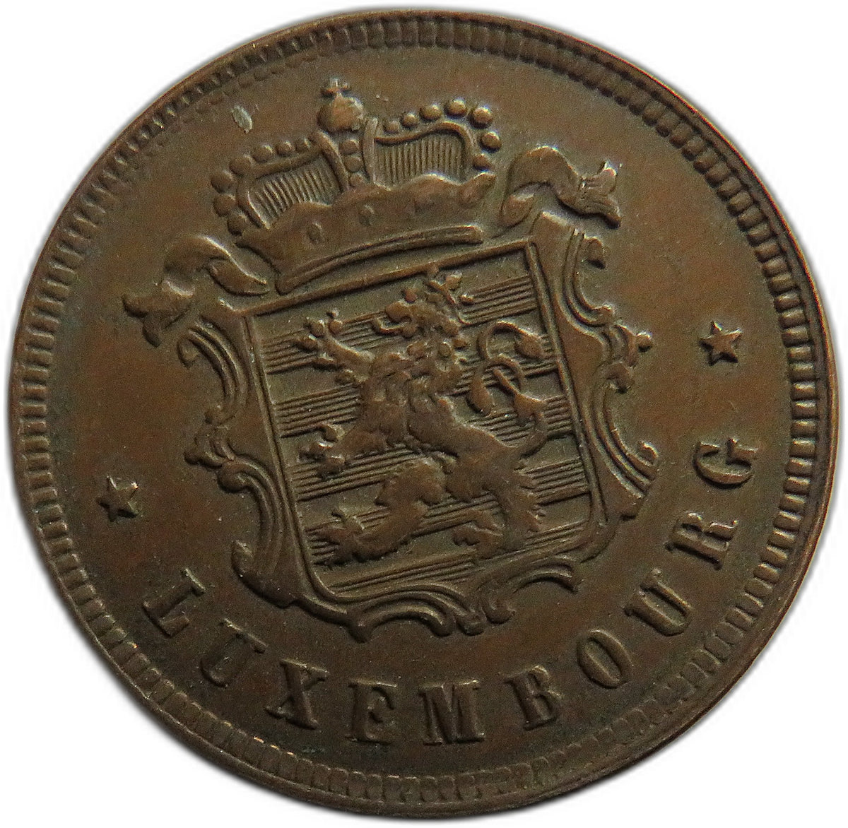 1930 Luxembourg 25 Centimes Coin