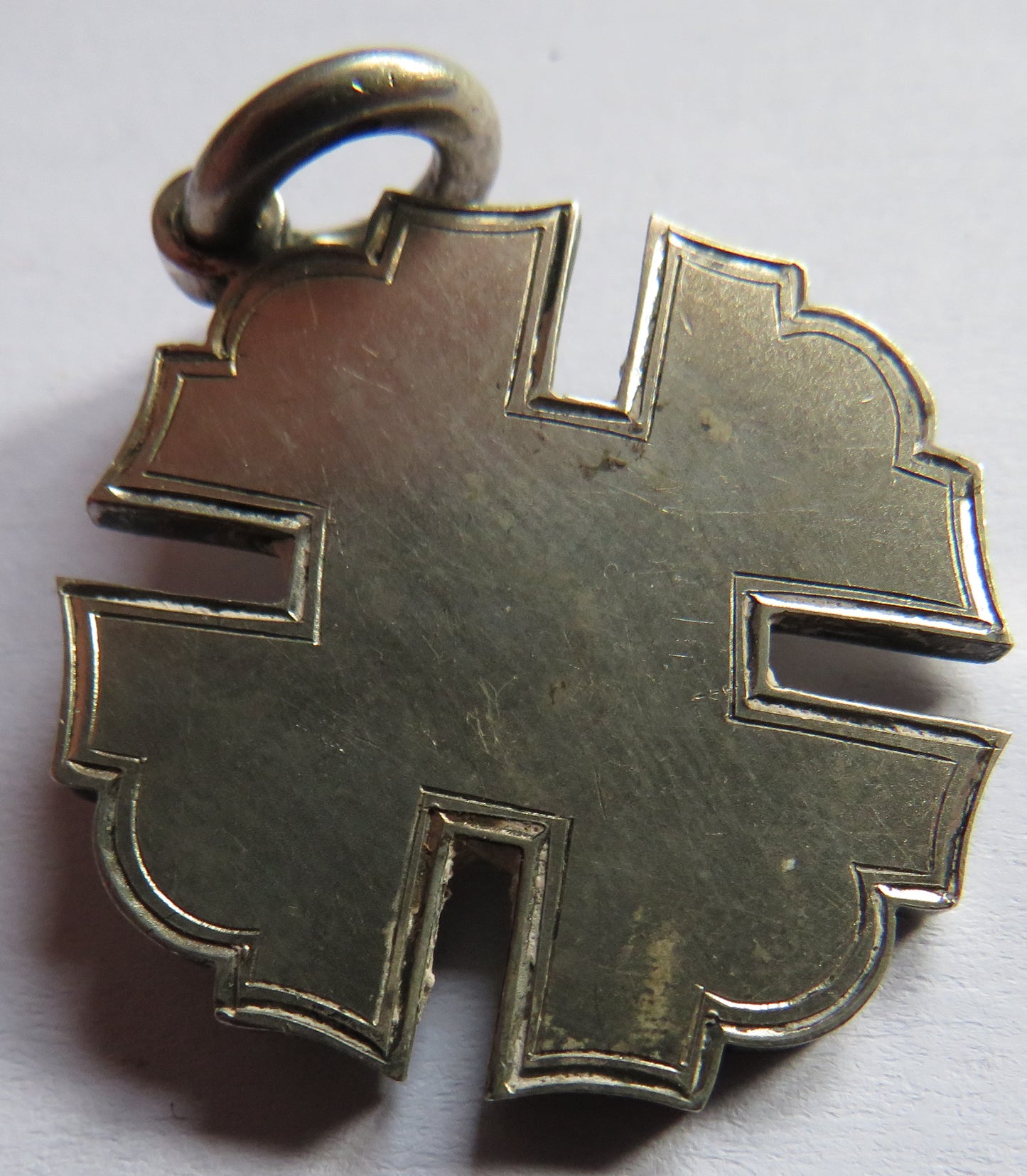 Antique Sterling Silver Fob Medal 1885 Rink Competitions Curling
