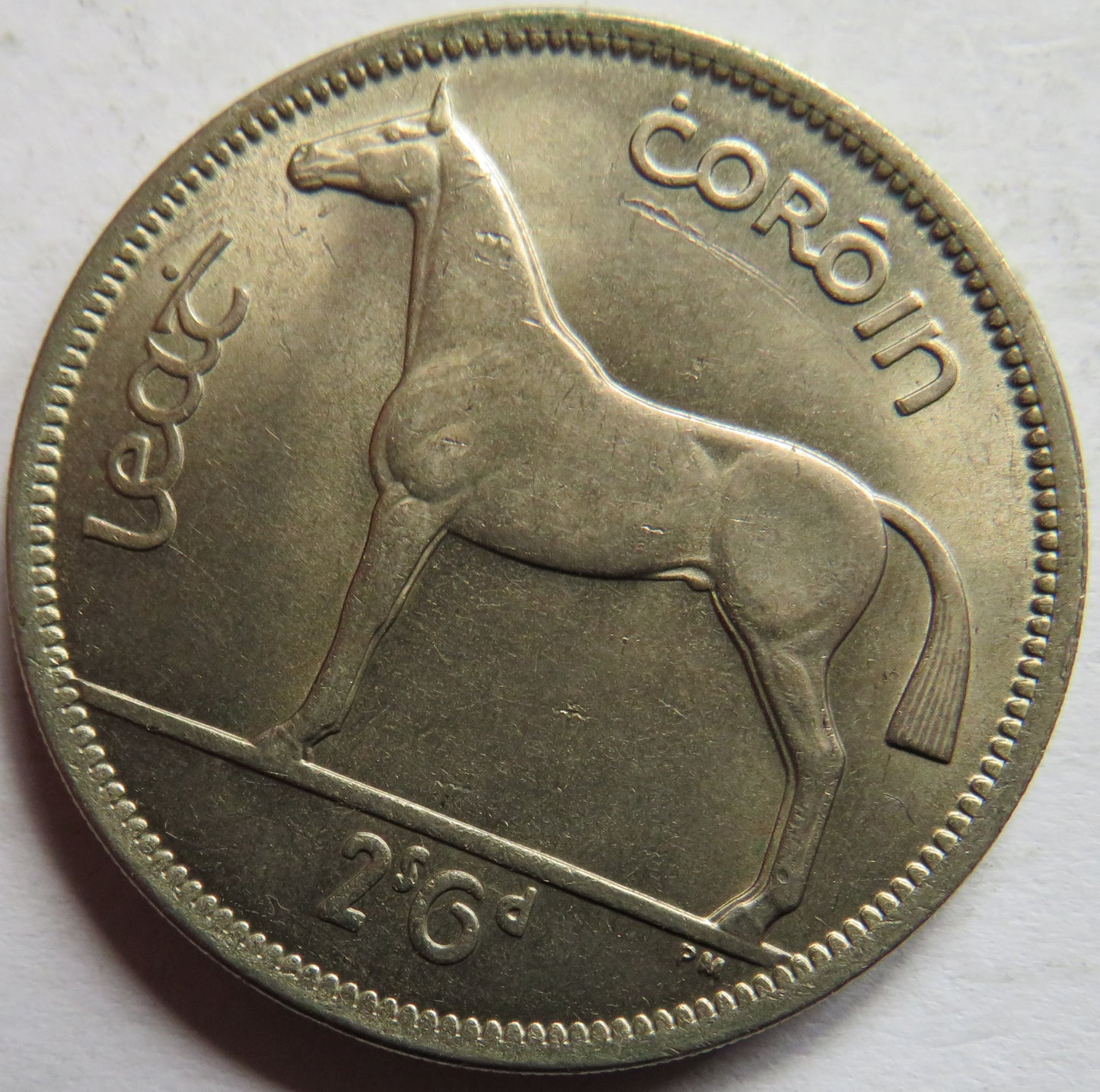 1951 Ireland Eire Halfcrown Coin In High Grade