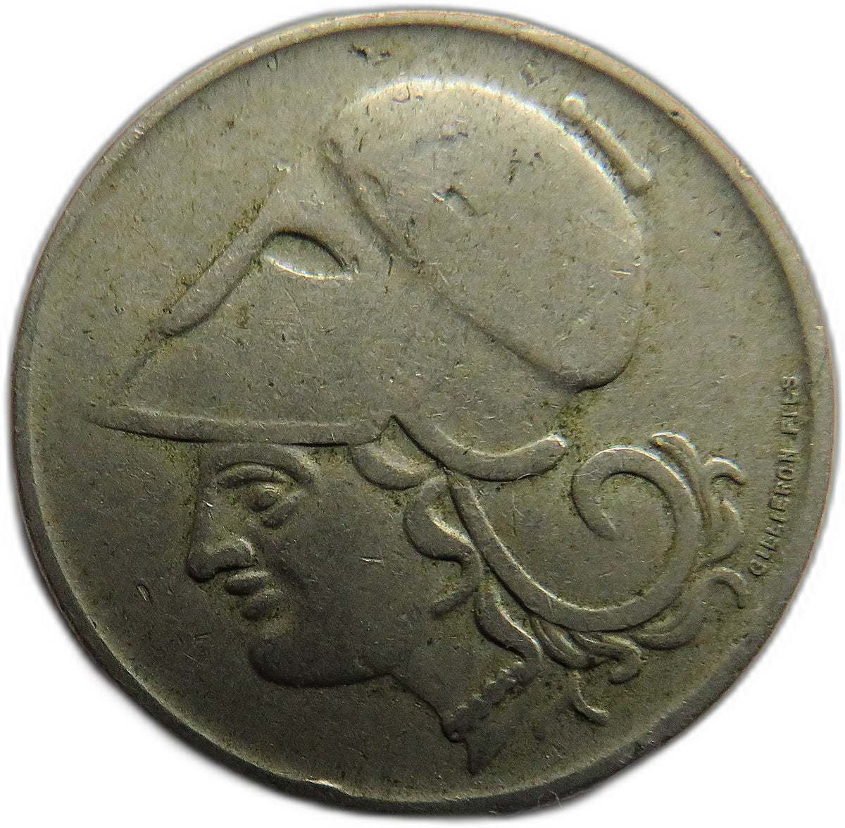 1926 Greece One Drachma Coin