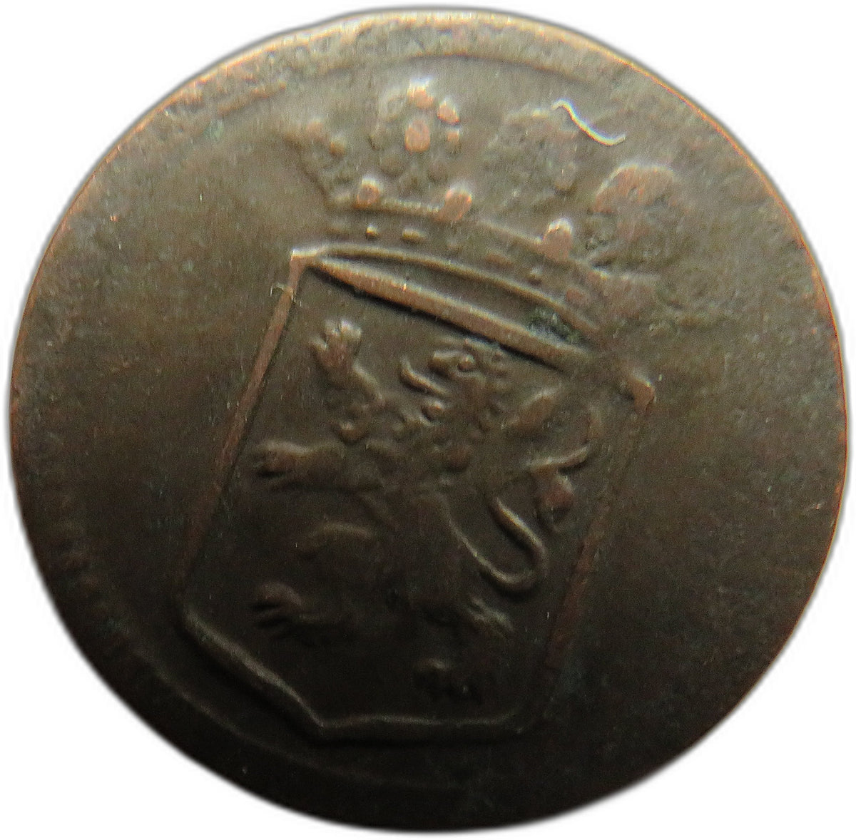 1755 Netherlands East Indies One Duit Coin