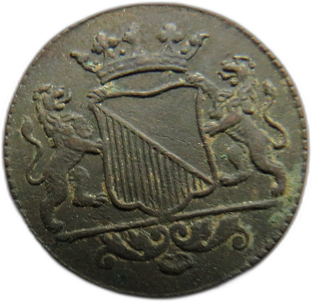 1757 Netherlands East Indies One Duit Coin