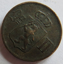 Load image into Gallery viewer, 1878 Norway One Ore Coin Scarce
