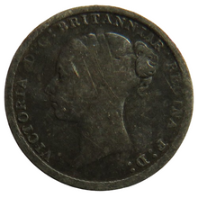 Load image into Gallery viewer, 1886 Queen Victoria Young Head Silver Threepence Coin - Great Britain

