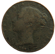 Load image into Gallery viewer, 1841 Queen Victoria Young Head Farthing Coin - Great Britain
