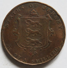 Load image into Gallery viewer, 1844 Queen Victoria Jersey 1/13th of a Shilling Coin
